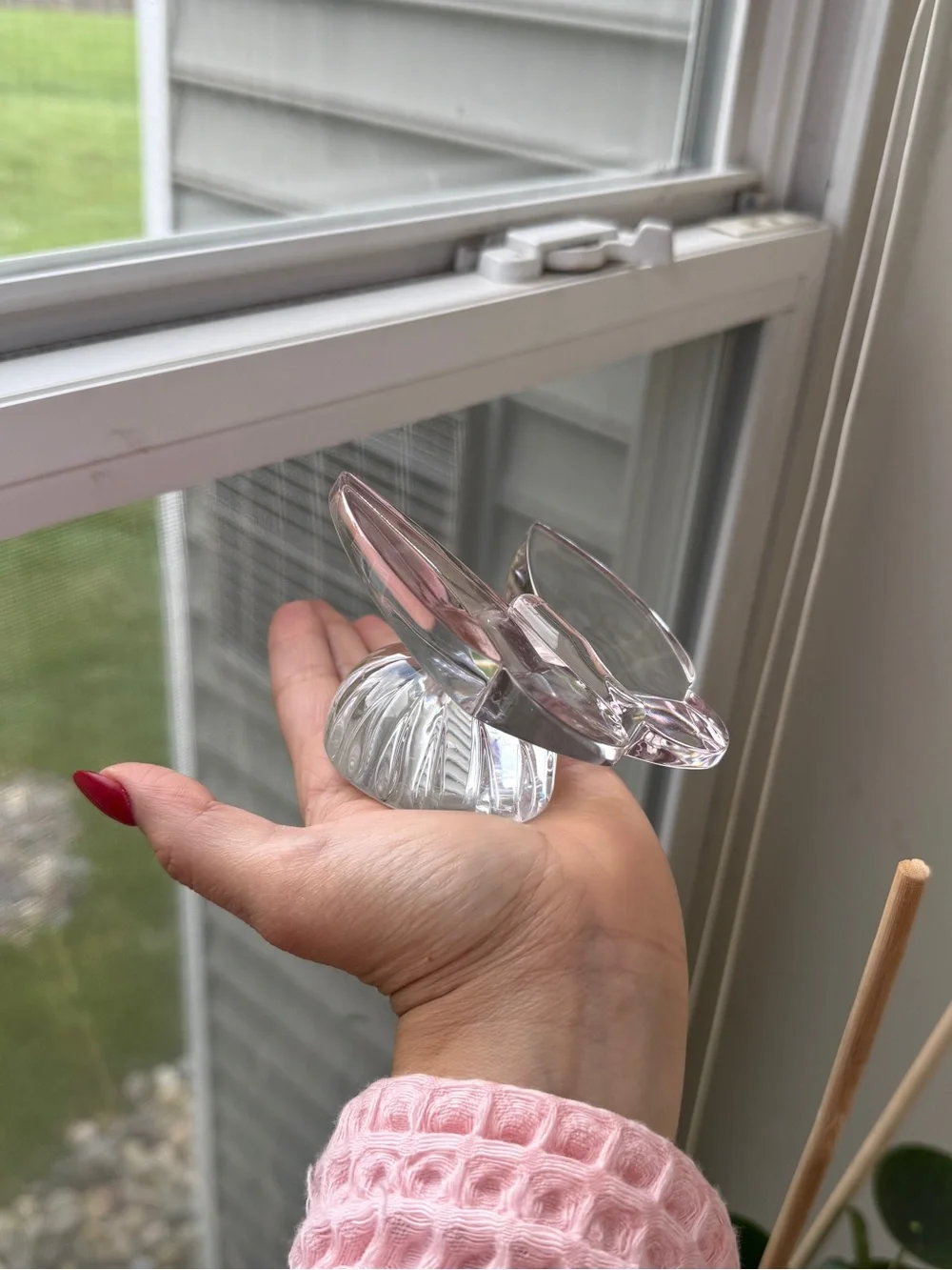 Waterford crystal butterfly